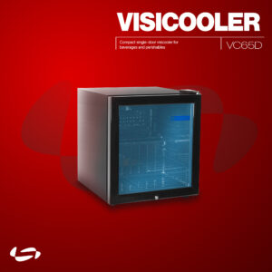 blue star vc65d compact commercial visicooler