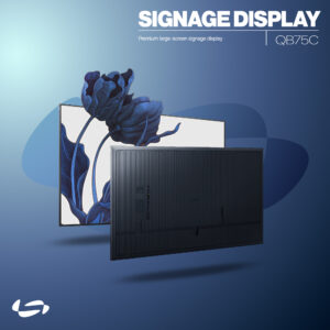 samsung qb75c 75 inch crystal uhd premium signage display