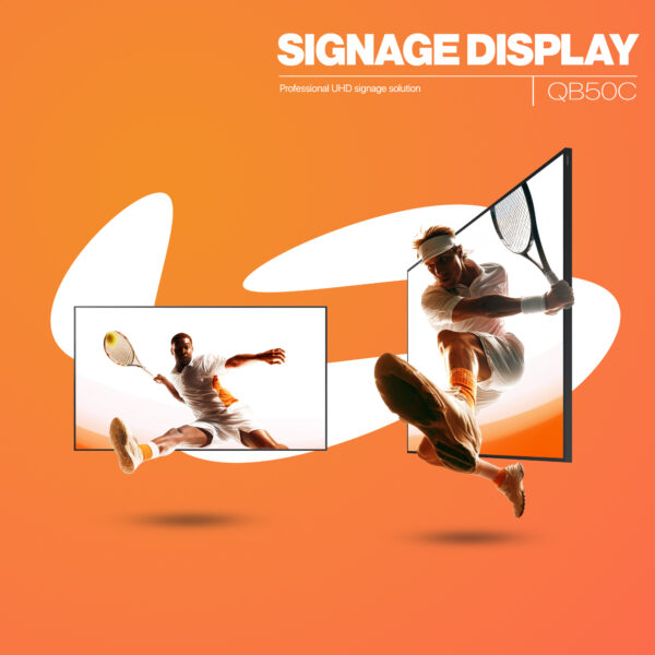 Samsung QB50C 50-Inch Crystal UHD Commercial Signage Display