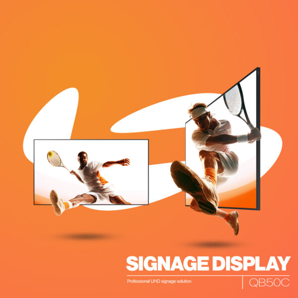 Samsung QB50C 50-Inch Crystal UHD Commercial Signage Display