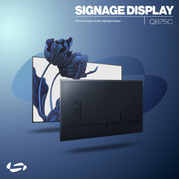 Samsung QB75C 75-Inch Crystal UHD Premium Signage Display
